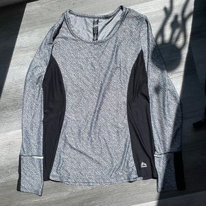 Sports Light Grey Sweater Long Sleeved Medium